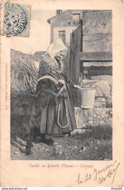 ¤¤   -    VOUILLE-la-BATAILLE    -  Costume   -  Bouc, Chèvre       -   ¤¤