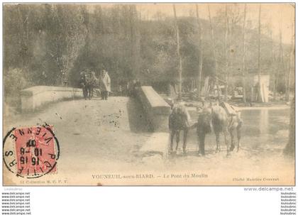 VOUNEUIL SOUS BIARD LE PONT DU MOULIN
