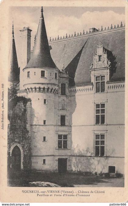 vouneuil sur vienne château de chistre