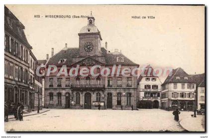 CPA Wissembourg Hotel De Ville