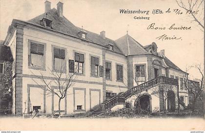France - WISSEMBOURG (67) Geisberg - Ed. R. Ackermann