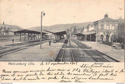 France - WISSEMBOURG (67) La gare