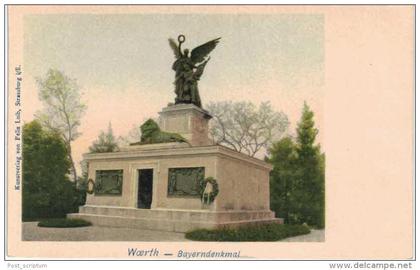 Wörth - Woerth - Bayerndenkmal - monument bavarois