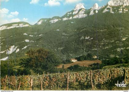 CPM Les Rochers et la Dent du Chat vus de Yenne Savoie