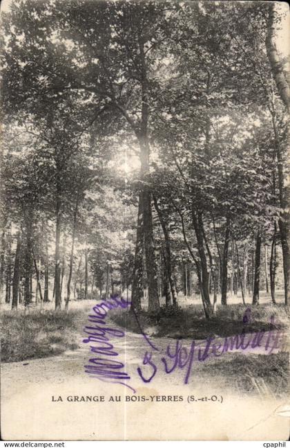 CPA La Grange Au Bois Yerres (S et O)