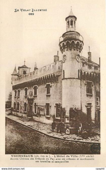 CPA Yssingeaux L'Hotel de Ville
