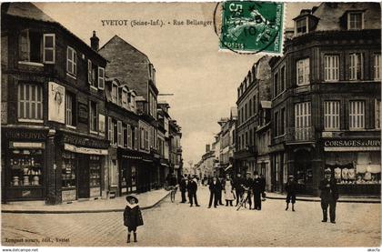 CPA Yvetot Rue Bellanger (1391824)