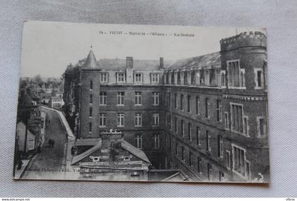 Yvetot, hôpital de l'Alliance, vue générale, Seine Maritime 76