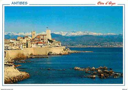 Carte Postale - 06 - Antibes - Les Remparts - La vieille ville et ses Remparts - CPM - Voir Scans Recto-Verso - Poscard