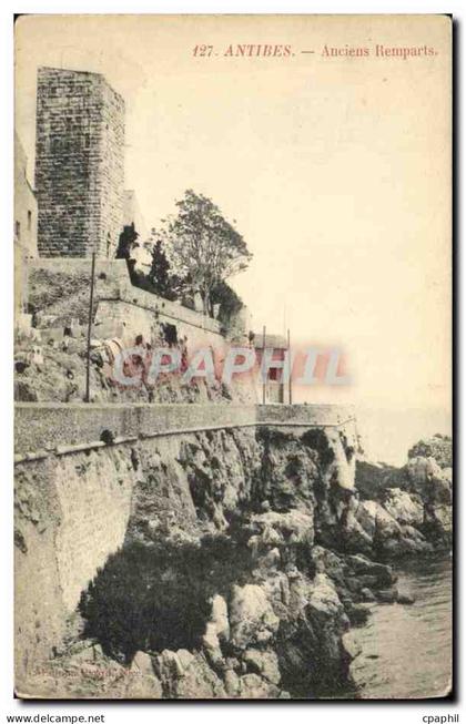 CPA Antibes Anciens Remparts
