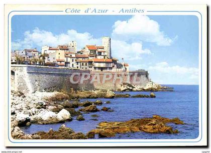 CPM Antibes La Vieille Ville Les Jardins et les Remparts