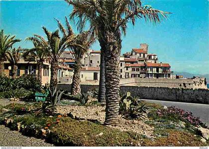 Carte Postale - 06 - Antibes - Vieille Ville - La vieille Ville - Les Jardins - Les Remparts - CPM - Voir Scans Recto-Ve
