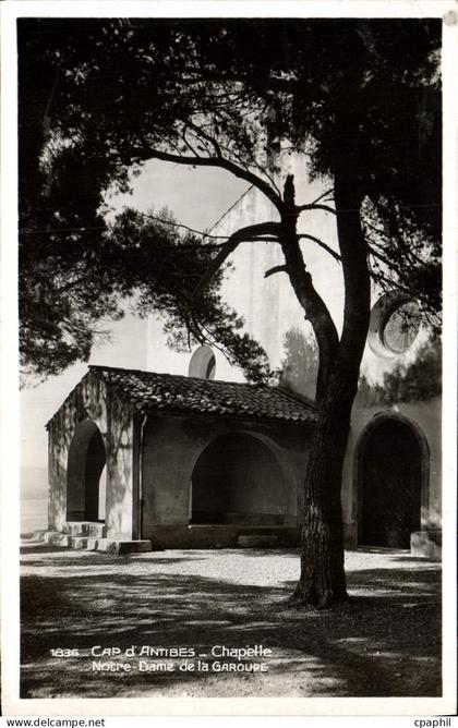 CPA Cap d'Antibes Chapelle Notre Dame De La Garoupe