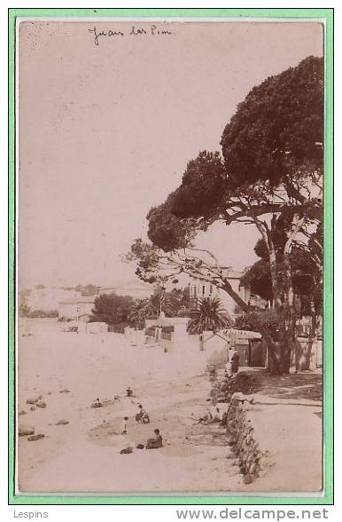 06 - JUAN les PINS --  Carte photo - RARE