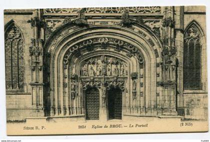 AK 122116 FRANCE - Eglise de Brou - Le Portail