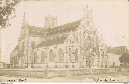 CPA Bourg Eglise de Brou