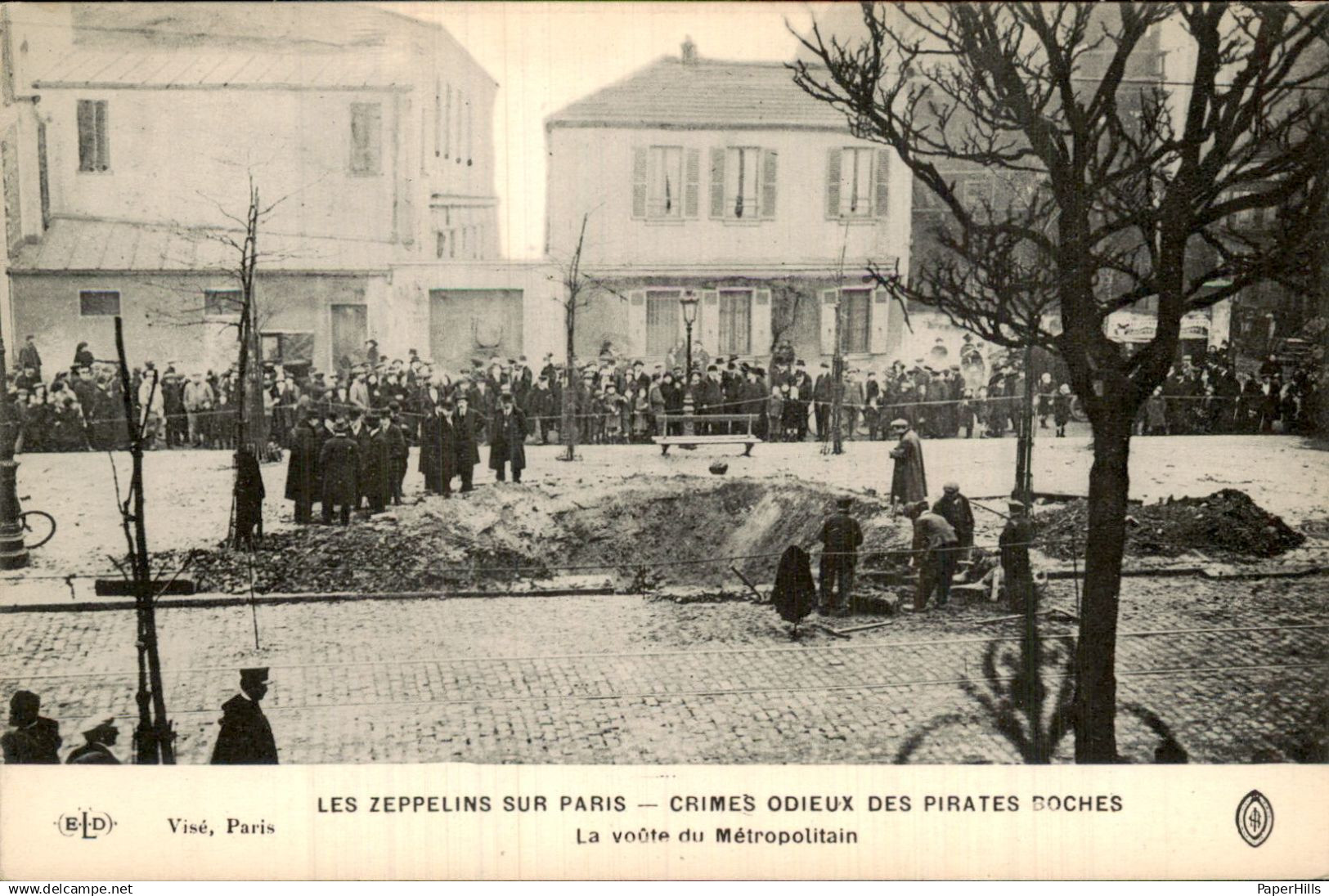 Frankrijk France Frankreich - Parijs Paris - Zeppelins