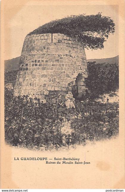 Guadeloupe - SAINT BARTHÉLÉMY - Ruines du moulin Saint-Jean - Ed. Charles Colas & Cie