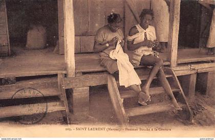 Guyane - SAINT-LAURENT du MARONI - Femmes Boschs à la couture - Ed. Cliché Jeannin - Ed. Du Magasin La Conscience 103