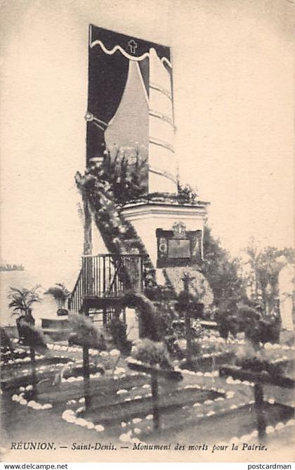 La Réunion - SAINT-DENIS - Monument des Morts pour la Patrie - Ed. Lévy Fils