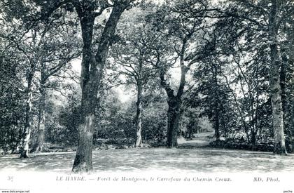 N°69559 -cpa Le Havre -forêt de Montgeon-
