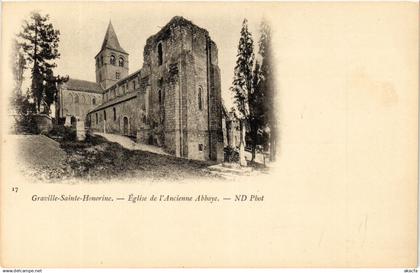 CPA GRAVILLE Ste-HONORINE-Église de l'Ancienne Abbaye (348002)