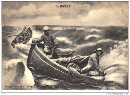 Carte Postale Ancienne de LE HAVRE / Vie du Marin Pêcheur