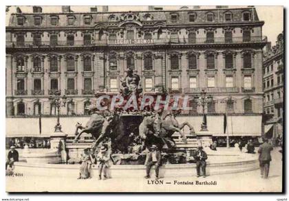 Lyon- Fontaine Bartholdi - CPA