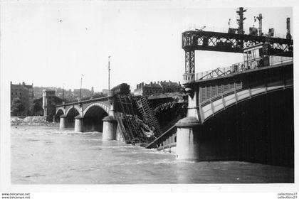 69-LYON- PONT DE PARRACHE- 7 CARTES PHOTO VIADUC FERROVIAIRE