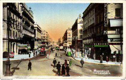 Marseille - La Canebiere - CPA