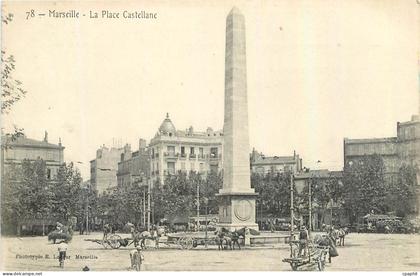 CPA Marseille La Place Castellane