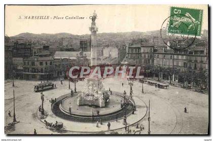 CPA Marseille Place Castellane