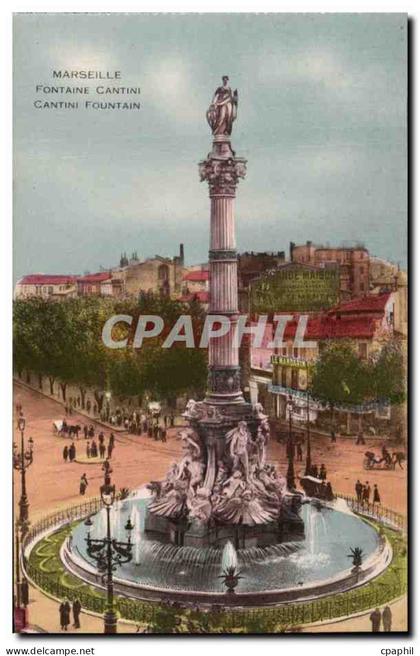 Marseille - Fontaine Cantini - CPA