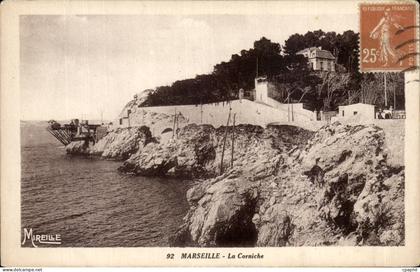CPA Marseille La corniche