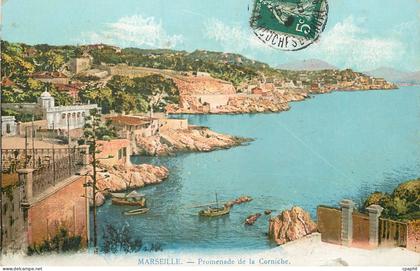 CPA Marseille Promenade de la Corniche