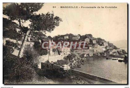 CPA Marseille Promenade de la Corniche