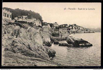 CPA Marseille, Route de la Corniche