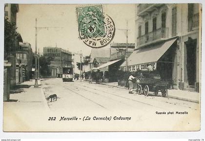 ENDOUME MARSEILLE LA CORNICHE + TRAMWAYS +  ATTELAGE