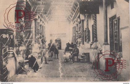FRANCIA FRANCE. MARSEILLE - EXPOSITION COLONIALE RUE DES SOUKS