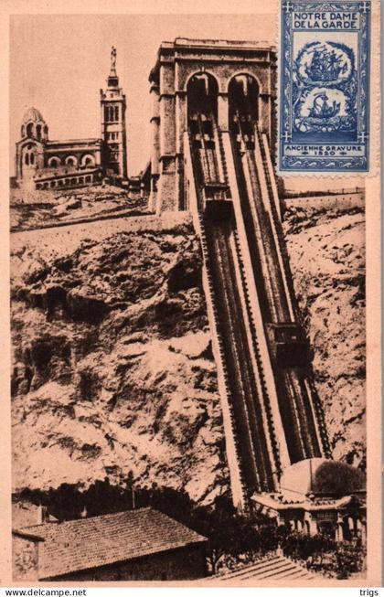 Marseille - Ascenseurs de N. D. de la Garde