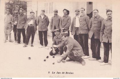 13 / MARSEILLE / MONTOLIVET / HOPITAL AUXILIAIRE N 109 / LE JEU DE BOULES