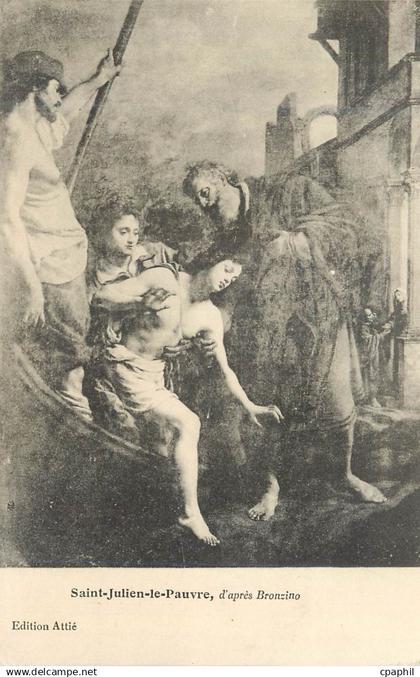 CPA Saint Julien le Pauvre d'Apres Bronzino