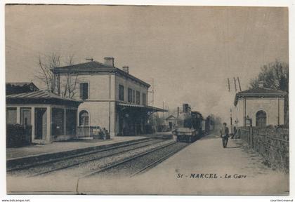 CPA - MARSEILLE (B du R) - ST MARCEL - La Gare