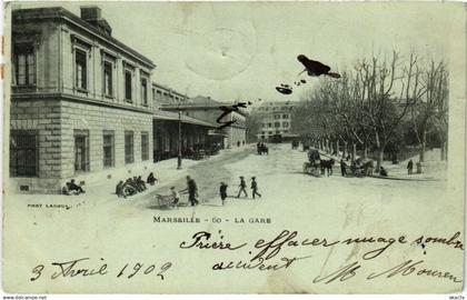 CPA MARSEILLE - La Gare (986928)