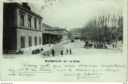 CPA MARSEILLE - La Gare (988650)