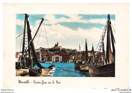 ASNP1-0080-13 - MARSEILLE - Contre-jour sur le port