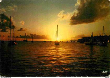 Carte Postale - Martinique - Fort de France - Coucher de soleil sur la baie de Fort-de-France - CPM - Voir Scans Recto-V