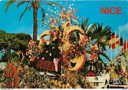 06 - Nice - Carnaval de Nice - Bataille de Fleurs - CPM - Voir Scans Recto-Verso