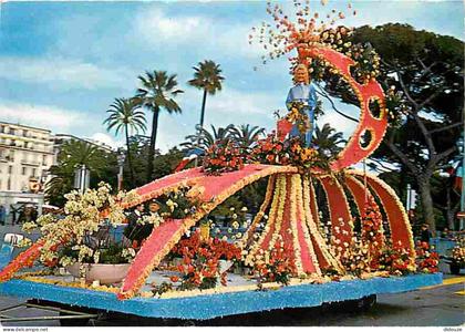 06 - Nice - Carnaval de Nice - Bataille de Fleurs - CPM - Voir Scans Recto-Verso