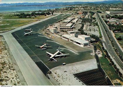 FRANCE - Nice - Aéroport de Nice Côte d'Azur - avion - transport - Edit La Cigogne - Oblit 1967 - Carte Postale
